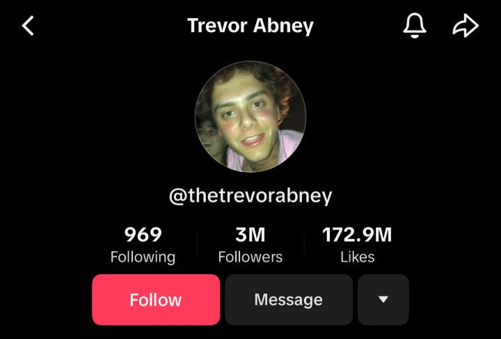 TheTrevorAbney's TikTok profile